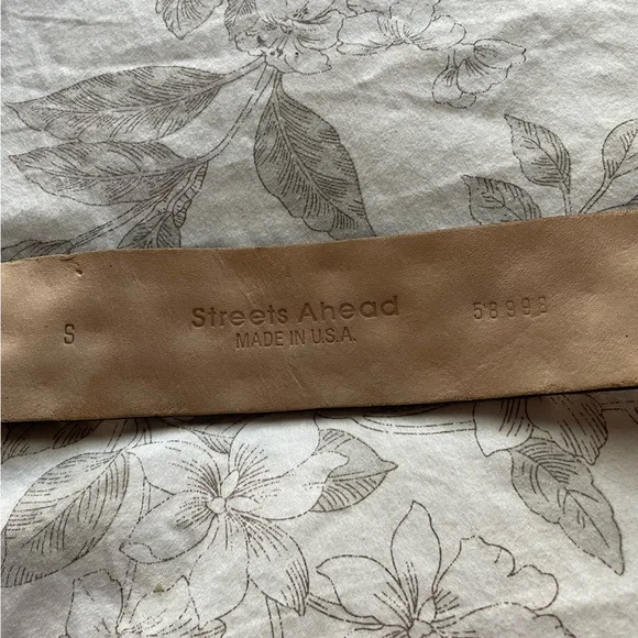 Streets Ahead Black and Silver Studded Belt - Picture 3 of 8